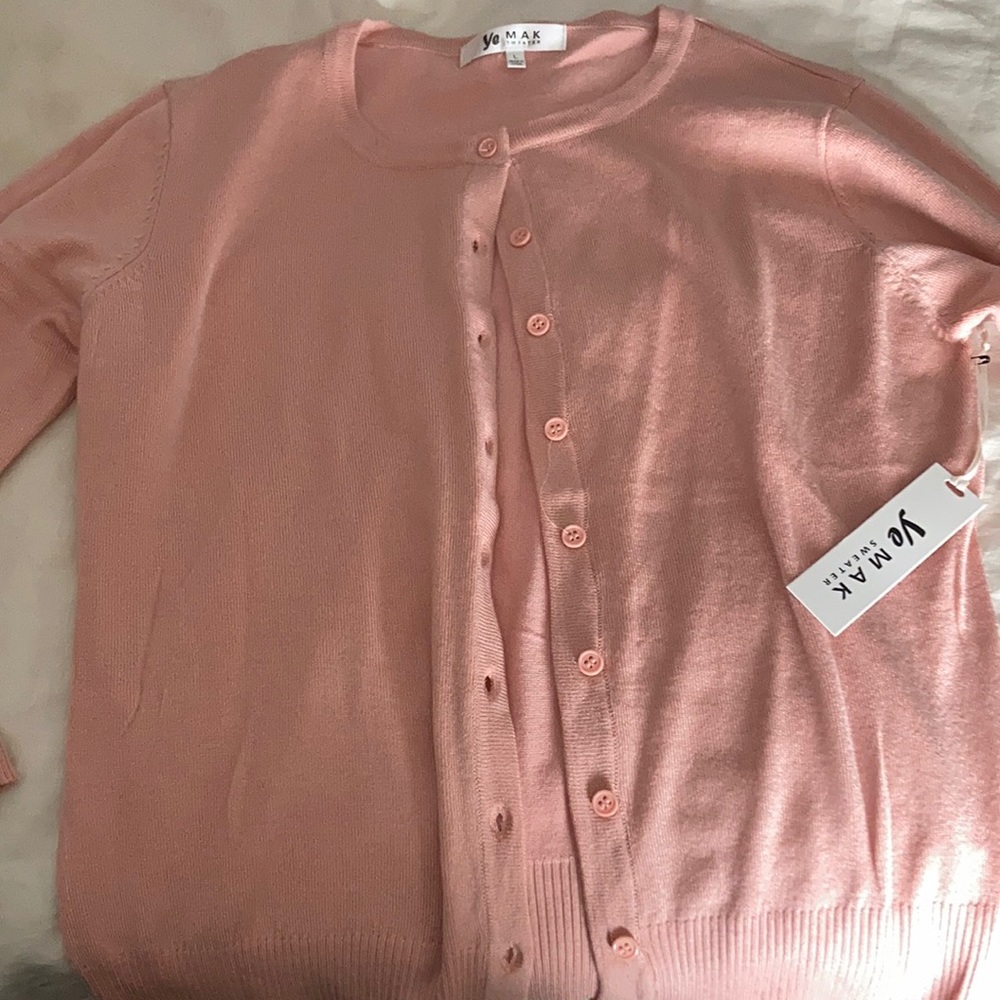 YeMak cardigan sweater. NWT. Never worn.